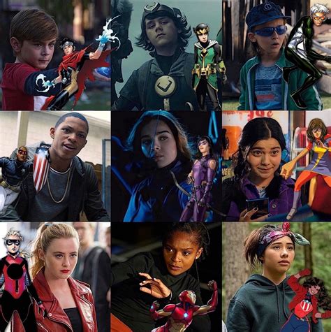 youngest marvel characters|young avengers release date.